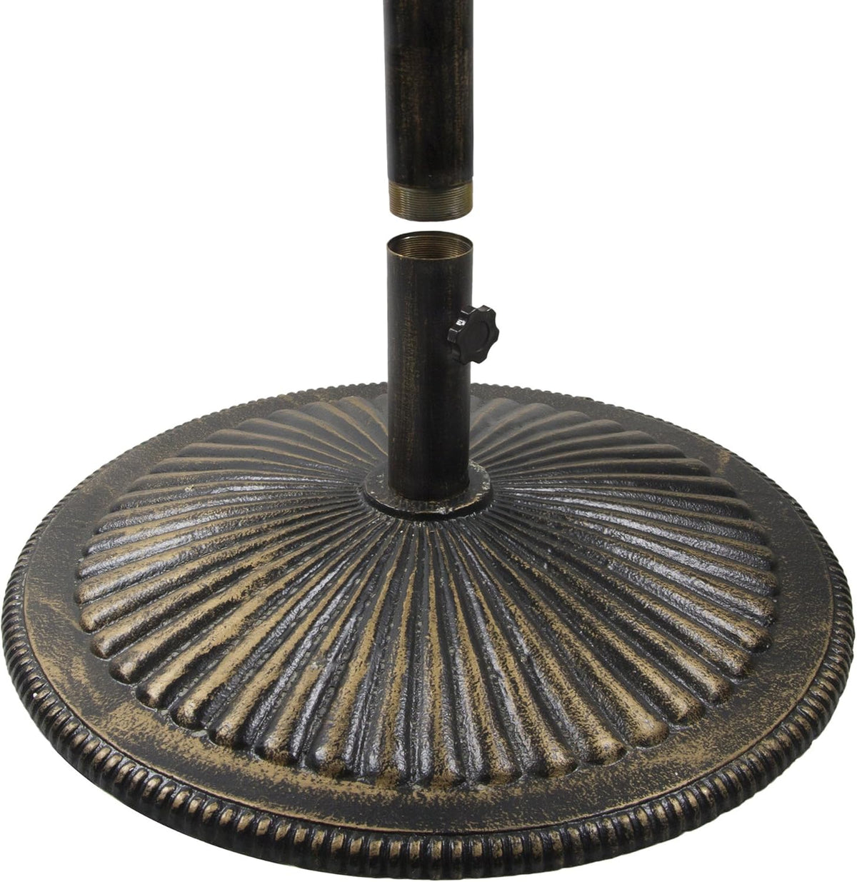 Bronze Cast Iron Umbrella Base L875
