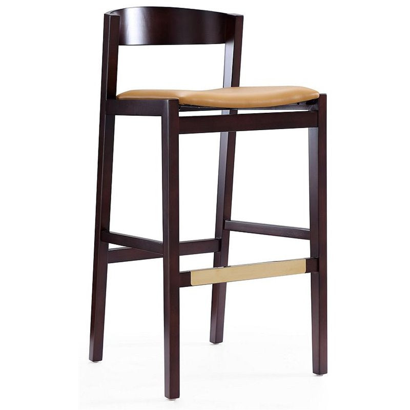 Faux Leather Barstool Set of 2 S616614