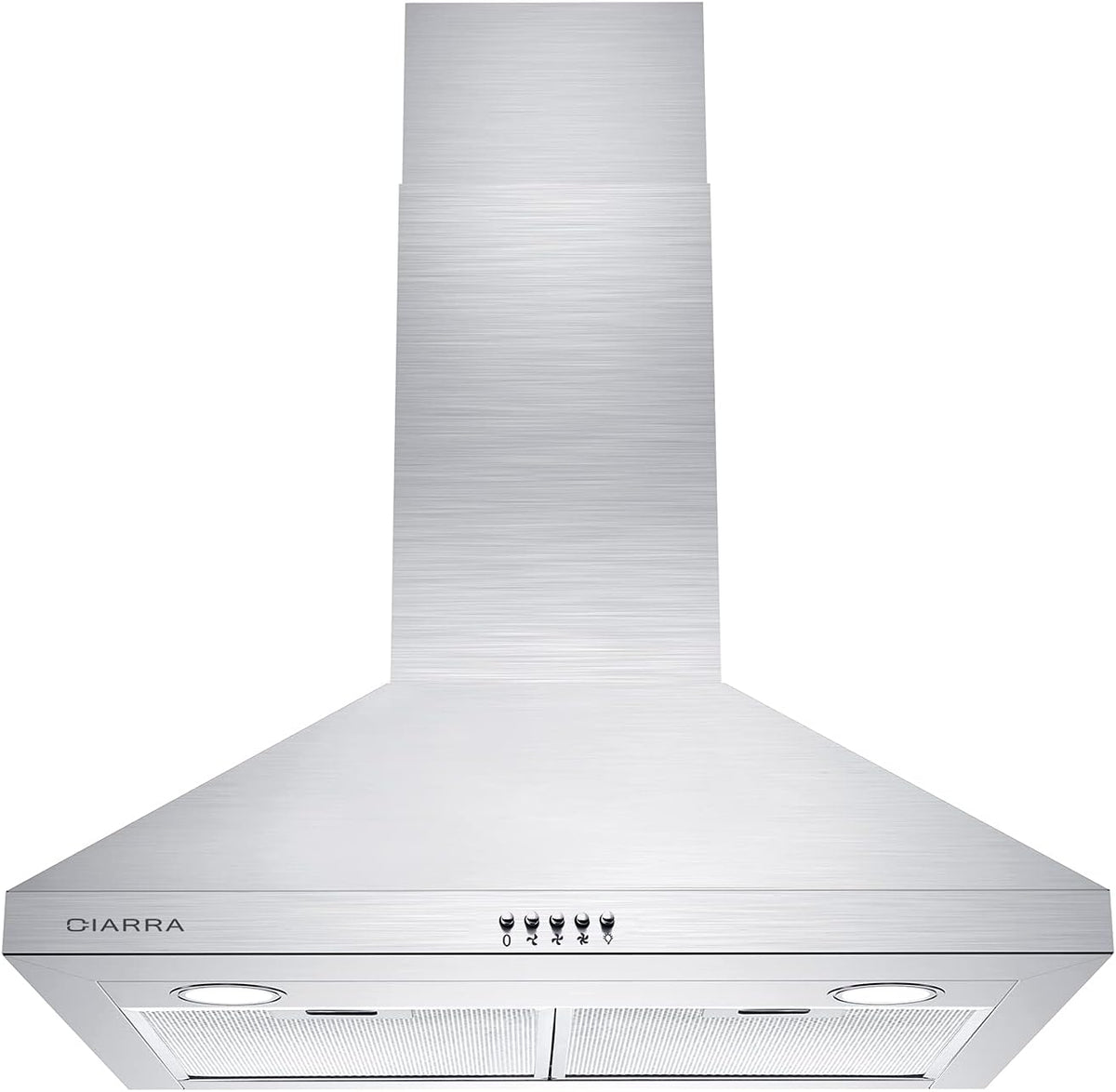 30 inch 450 CFM Stainless Steel Wall Mount Range Hood Vent I9060