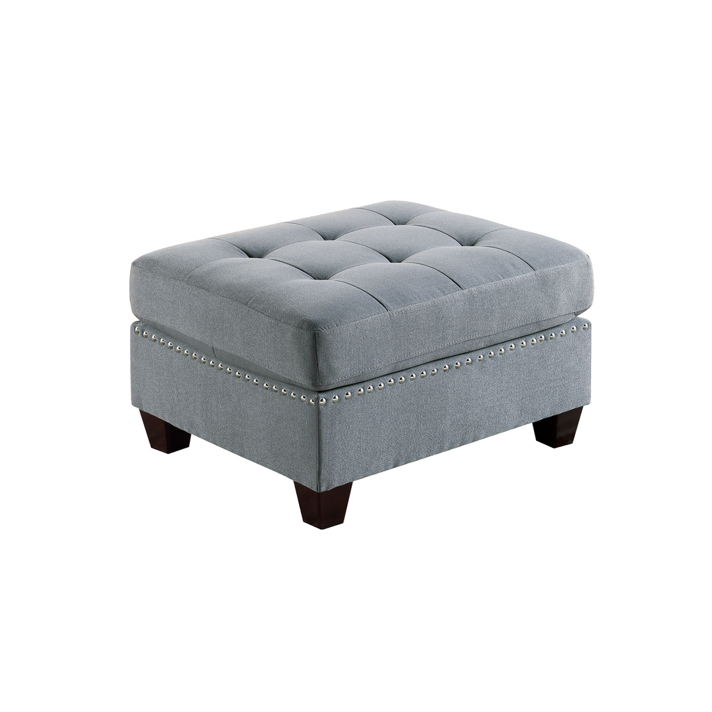 5 Pcs Modular Sofa Set Gray Z740