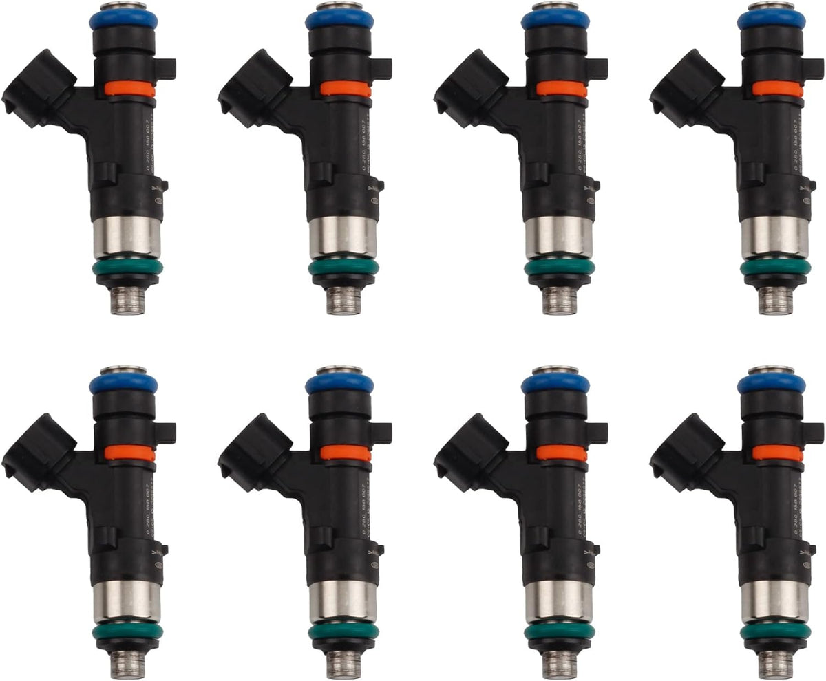 12 Holes 8 pcs Gasoline Fuel Injectors Set F613