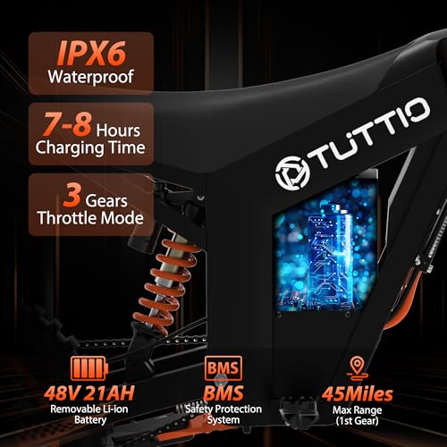 14"/12" Fat Tire 2000W Electric Dirt Bike with 48V 21AH Battery P793506