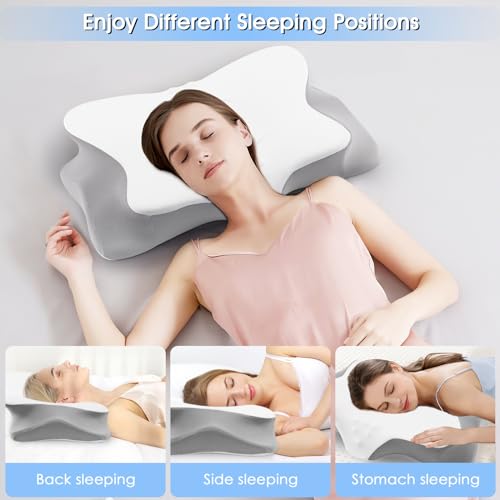 Memory Foam Cervical Neck Pillow G6735
