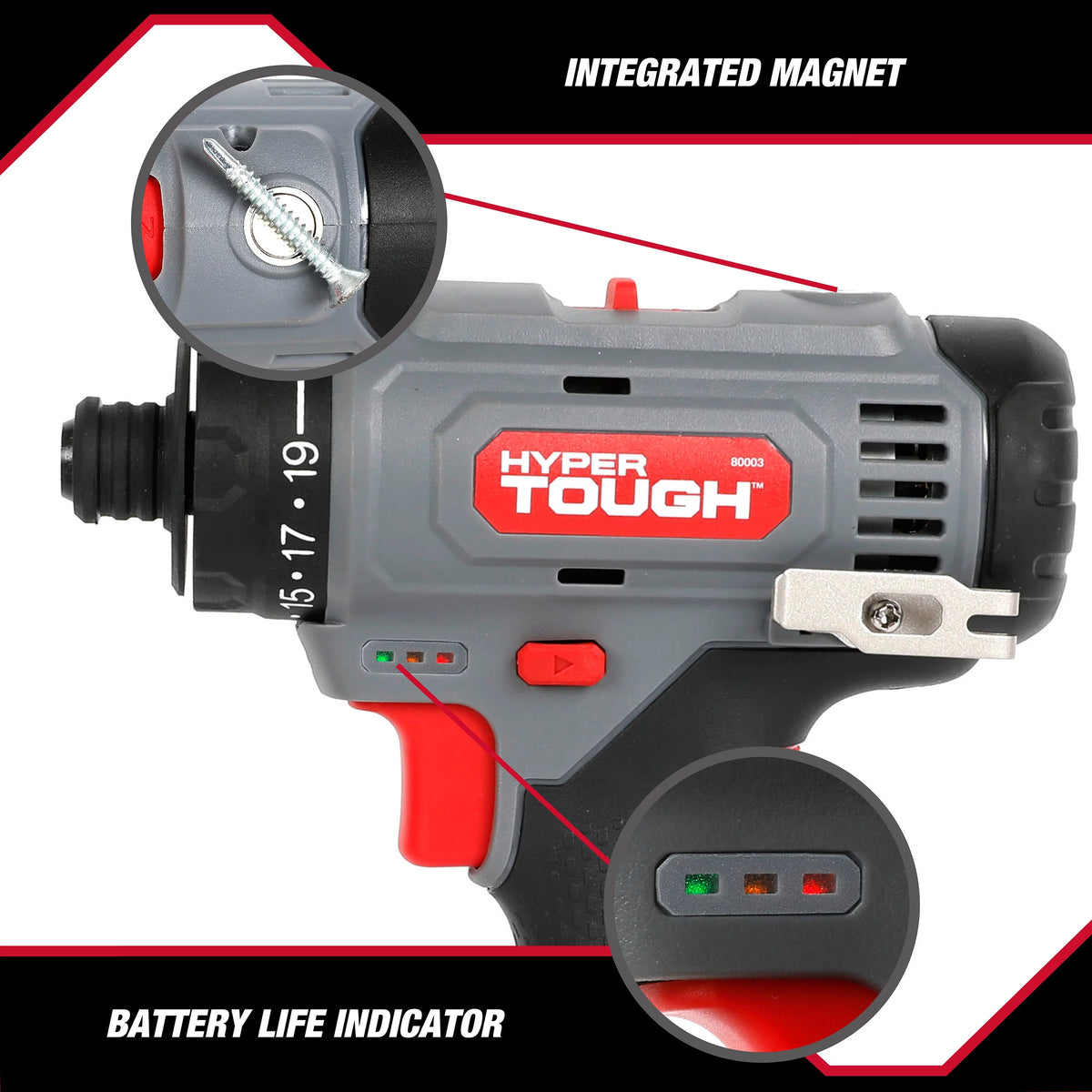 12V Max Lithium-Ion 3-in-1 Multi-Head Power Drill Set with Battery and Charger P345631
