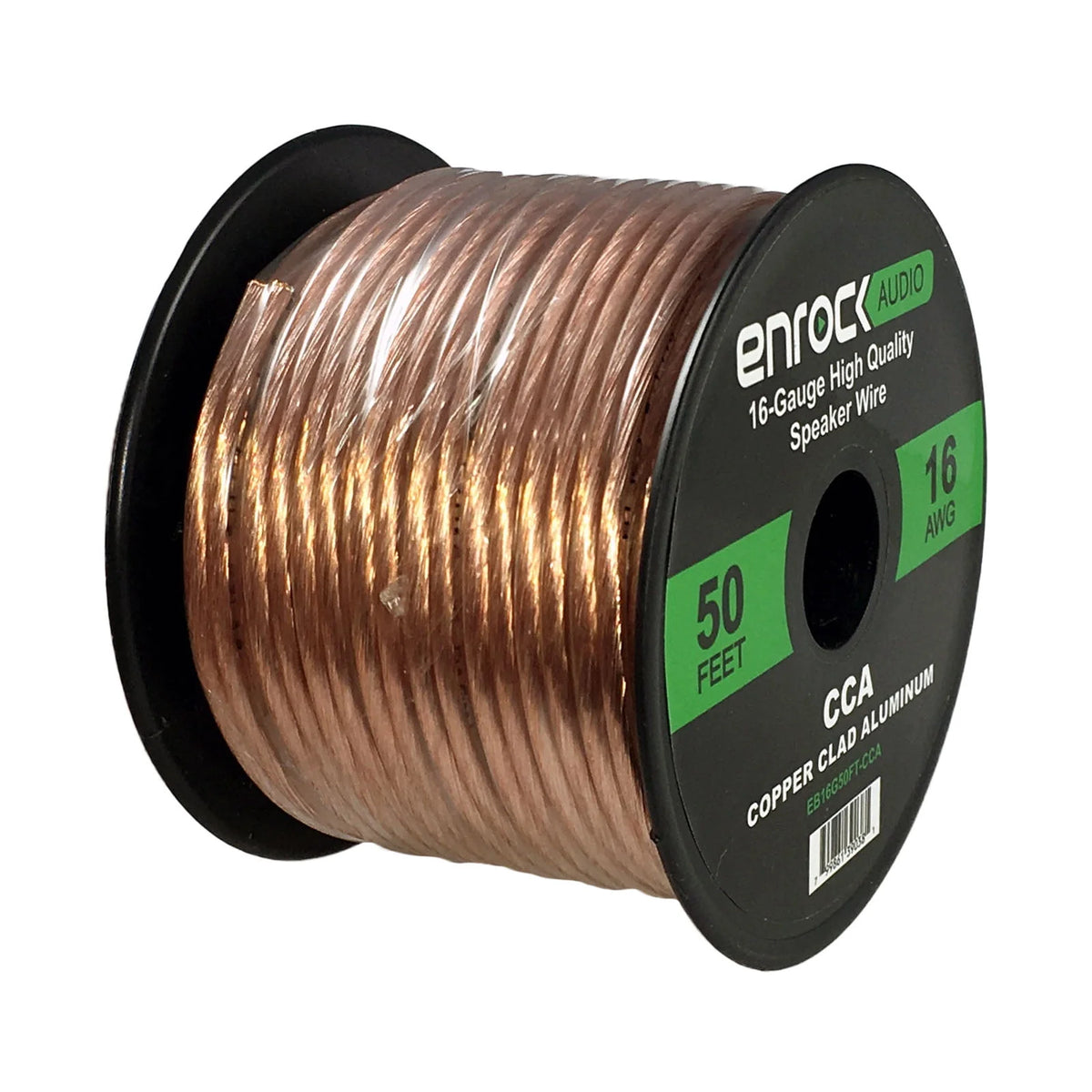 4x 6.5 300W 2 Way Coaxial Speakers, 4x Speaker Harness, 16-Gauge 50 Foot Speaker Wire U126