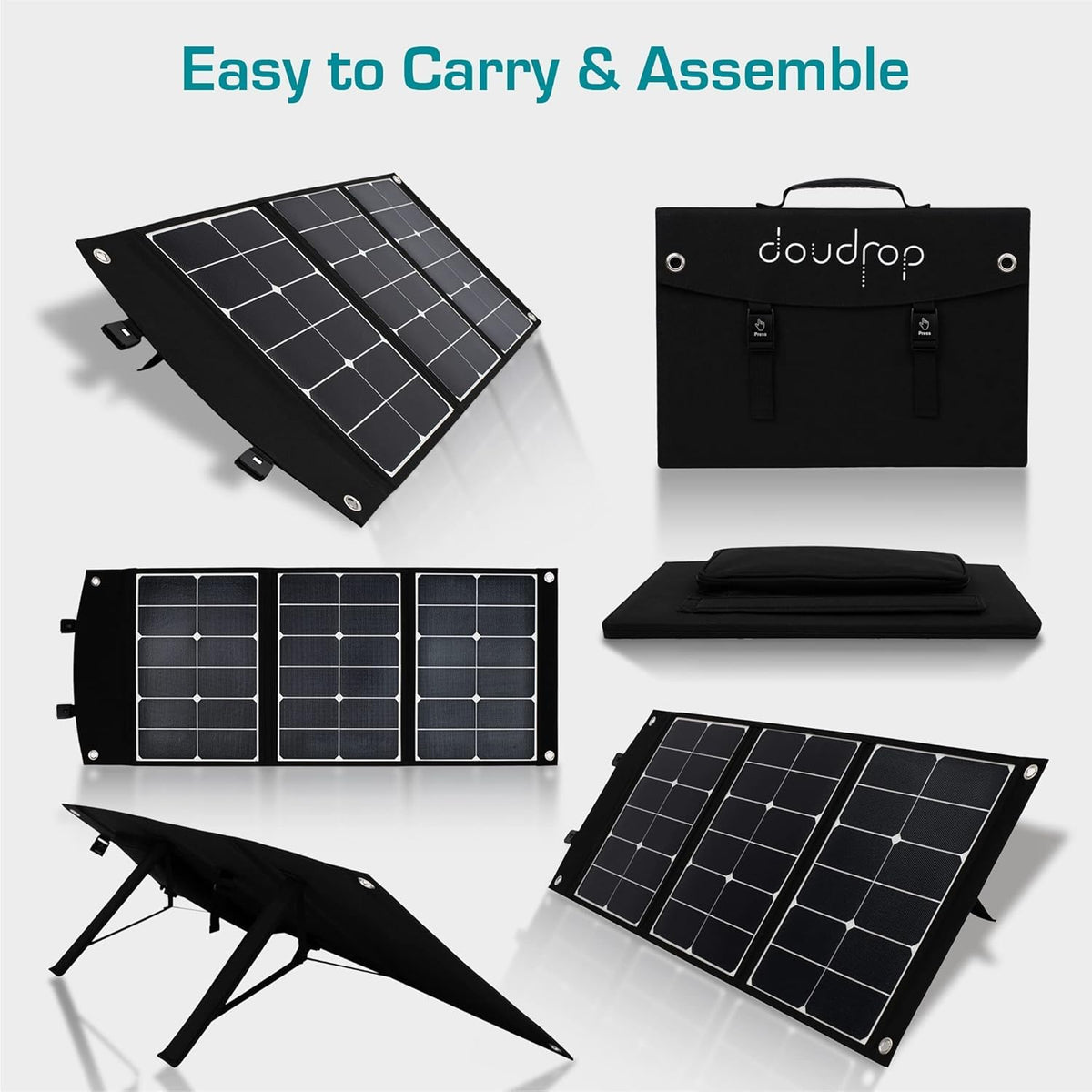 60W Foldable Solar Panel R18241