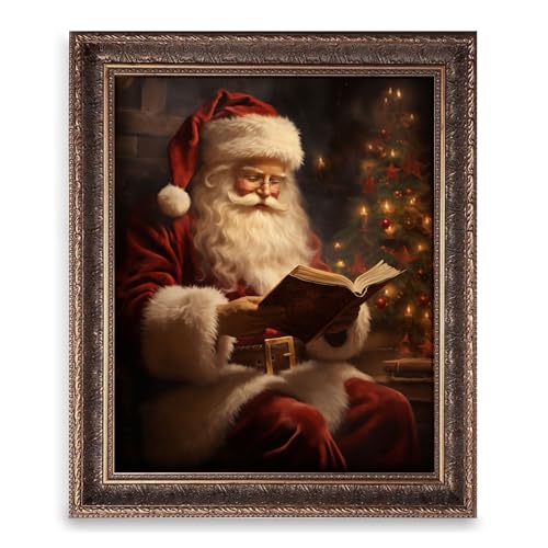 Vintage Christmas Wall Art Print 8x10inches Unframed K2679