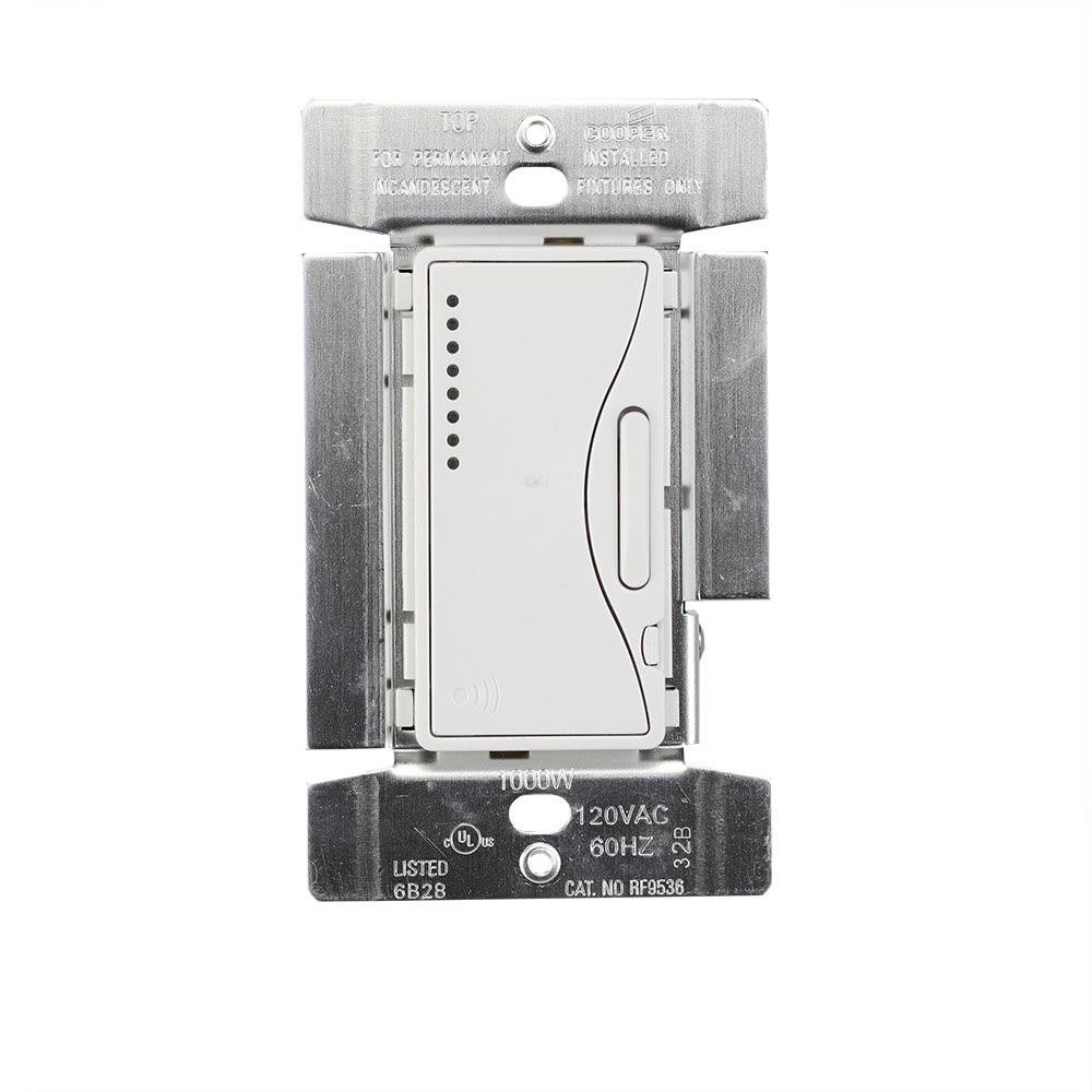 1000W Incandescent Smart Dimmer System, Alpine White P495870