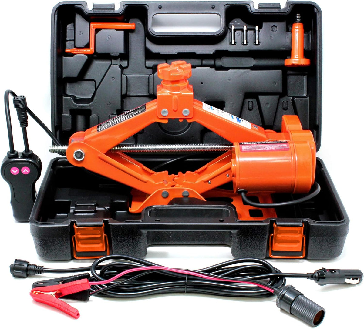 3-Ton Scissor Tire Jack Kit with Carrying Case Pack of 2 O344482