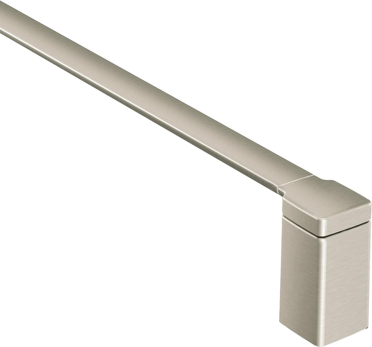 Chrome 18-Inch Single Bathroom Towel Bar Pack of 2 J552220