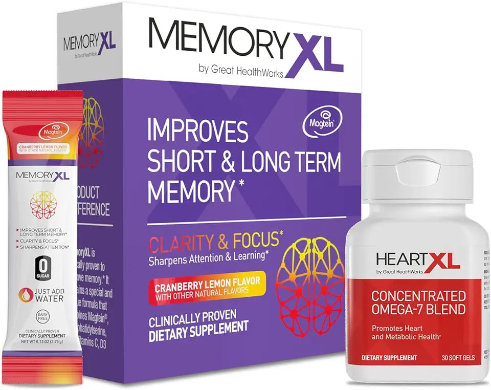 Omega-7 Blend & Magnesium L-Threonate Brain Supplement A618185
