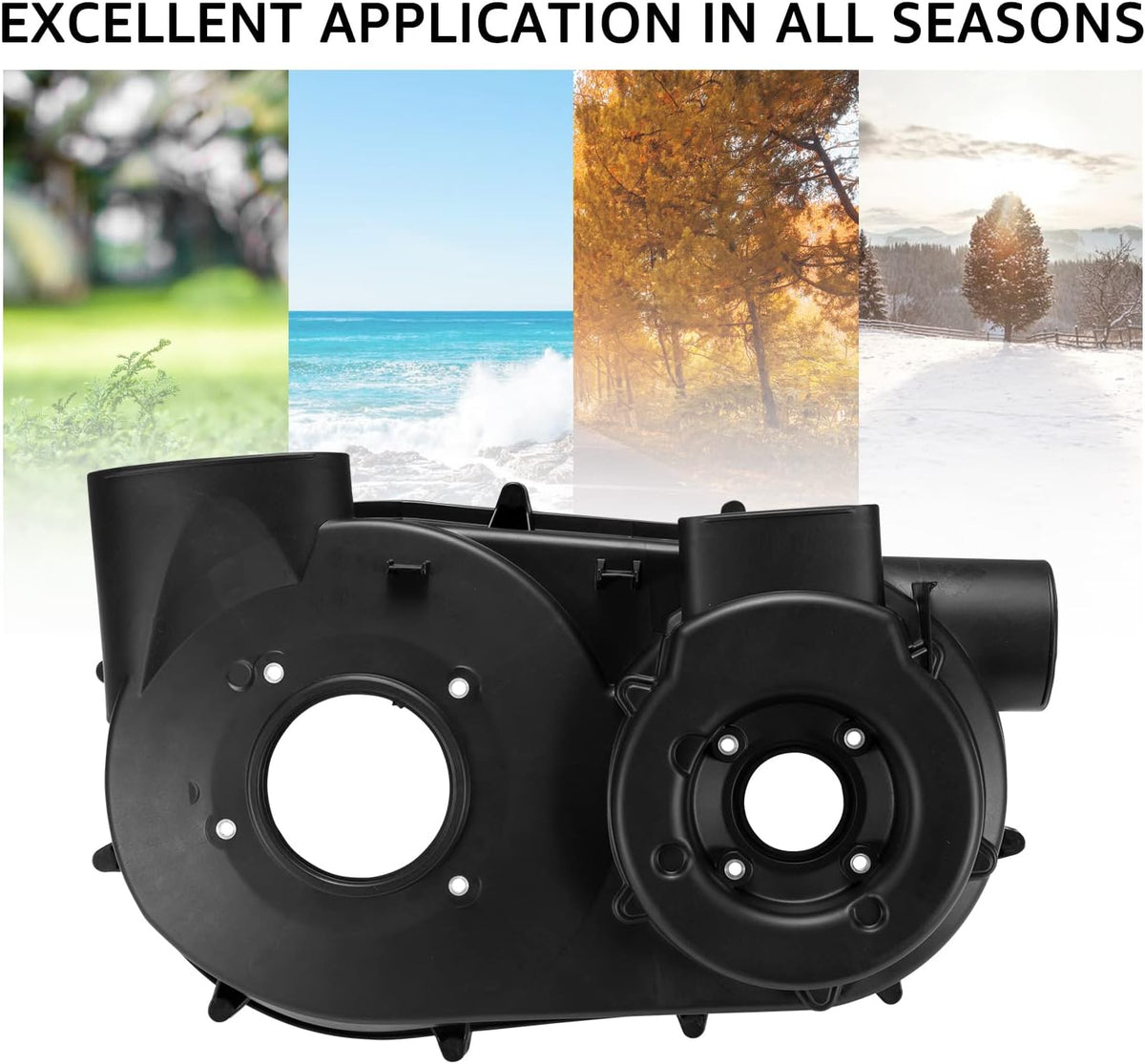 Inner Clutch Variator Cover CVT Air Guide Transmission Housing for Can Am Maverick X3 K399
