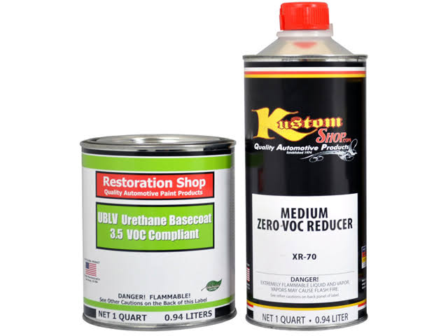 Black Sparkle Metallic Low VOC Urethane Basecoat Auto Paint Kit B83414