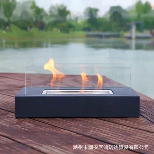 Black 28 cm Tabletop Fire Pit M504113