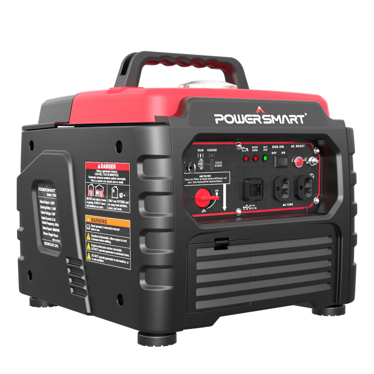 1500 Watt Portable Gas Power Inverter Generator T35443