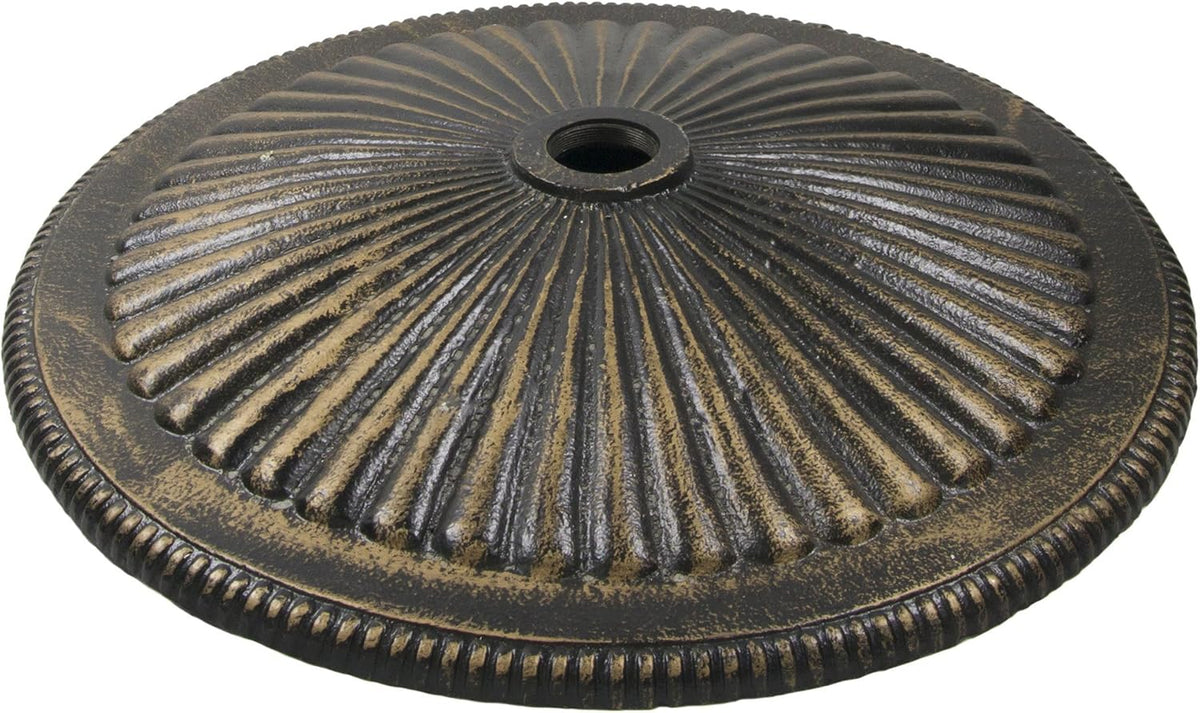 Bronze Cast Iron Umbrella Base L875