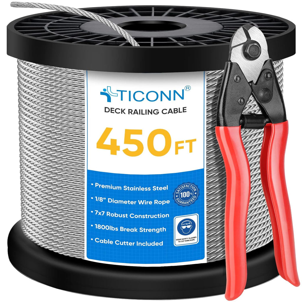 1/8 300ft Stainless Steel Wire Rope Aircraft Cable T943