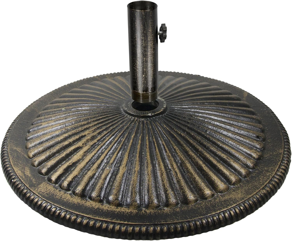Bronze Cast Iron Umbrella Base L875