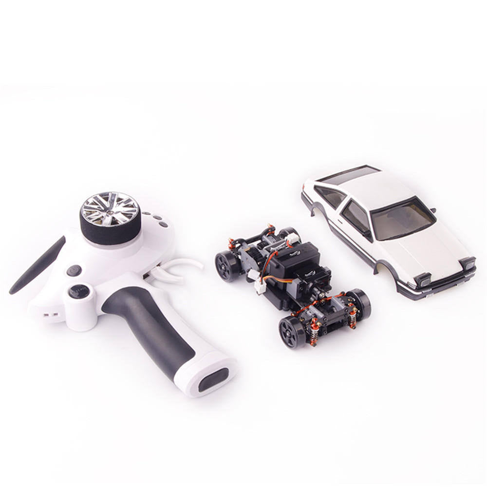 1/28 2.4g 4WD RC Car Touring Drift Vehicle Carbon Fiber Chassis B3955