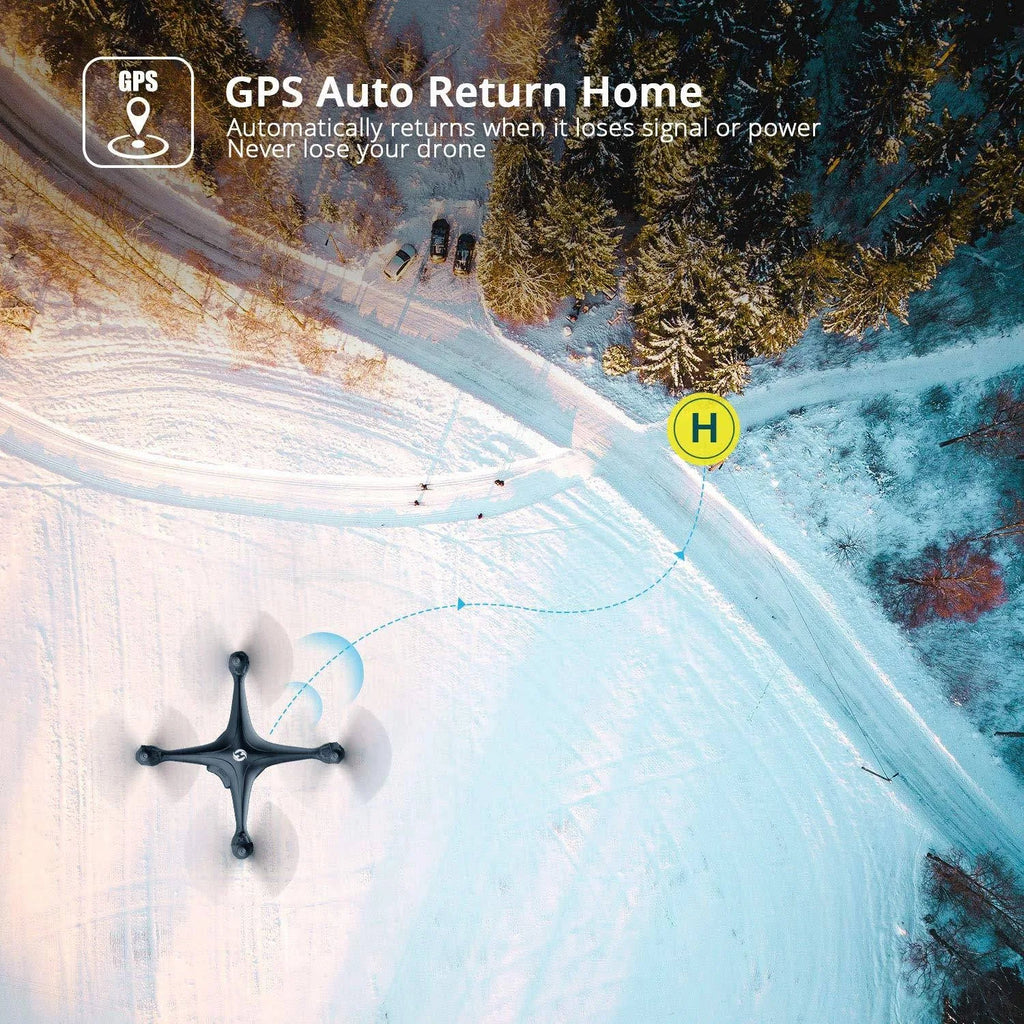 2K 1080p FPV Drone with Camera GPS RC Quadcopter L48089