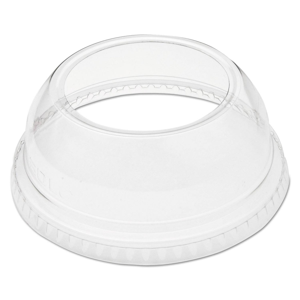 Clear Open-Top Dome Lid for 9-22 oz Plastic Cups P9366