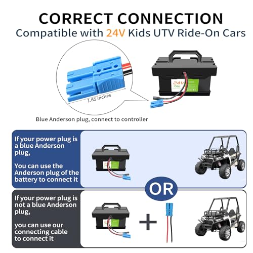 24V 12Ah Lithium Battery for Ride-On Cars H770