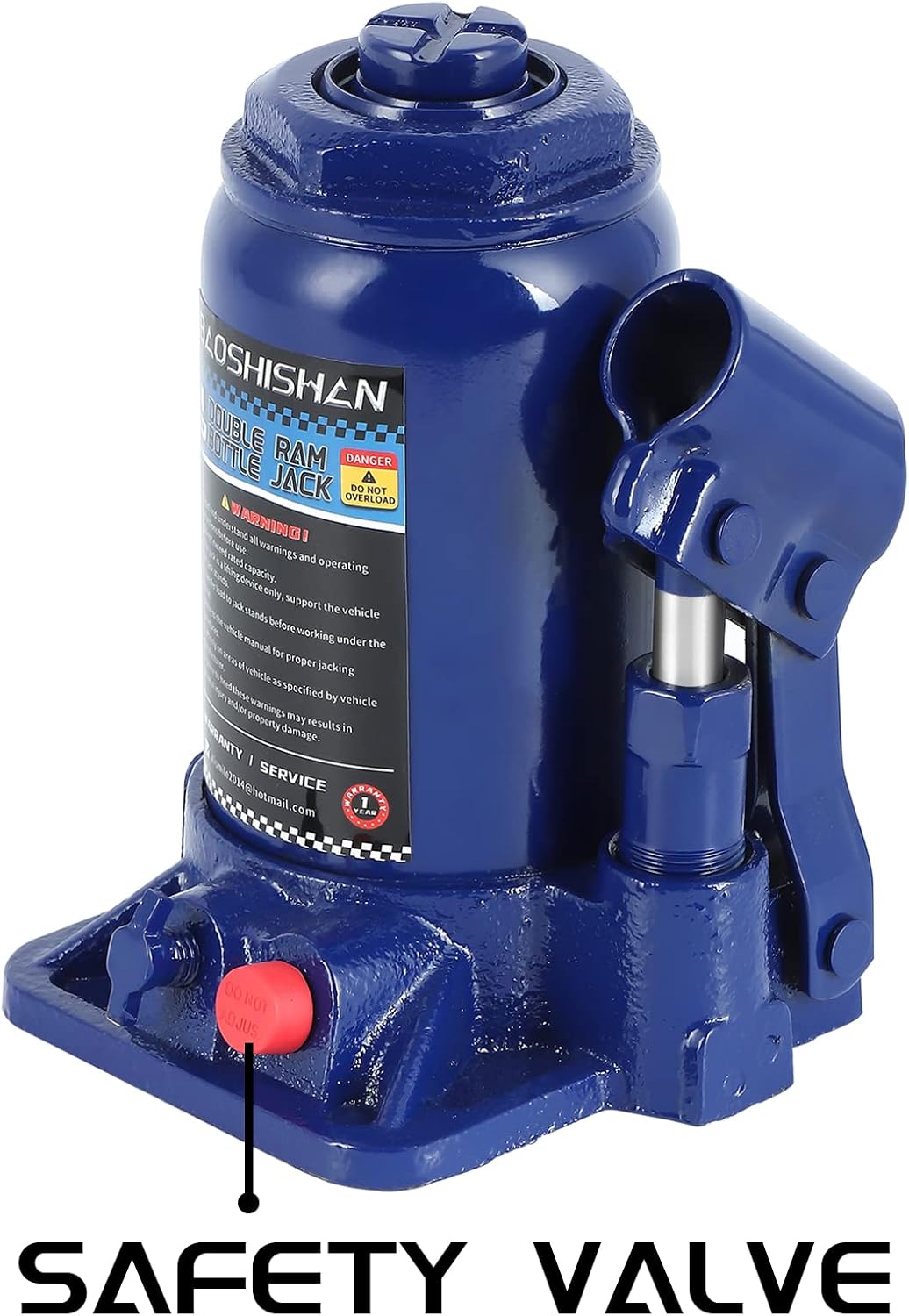 4 Ton Hydraulic Bottle Jack with Carrying Case U15186