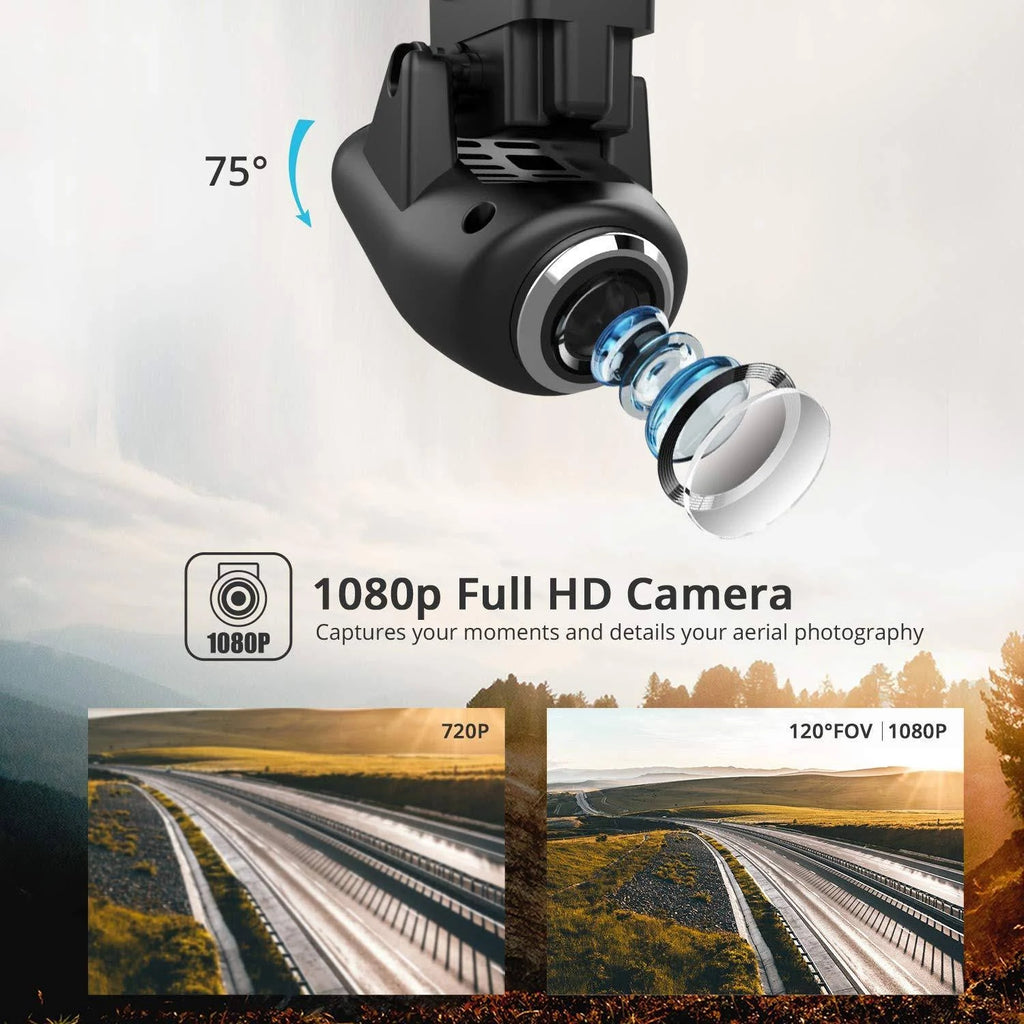 2K 1080p FPV Drone with Camera GPS RC Quadcopter L48089