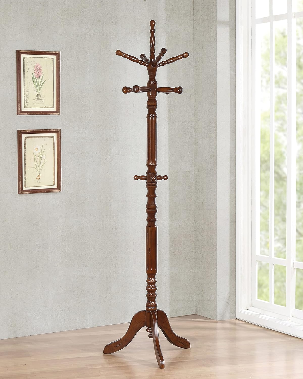 Cappuccino Coat Rack G771