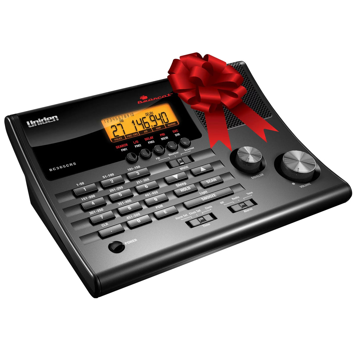 500 Channel Scanner and Alarm Clock with FM Radio and Weather Alert R69813