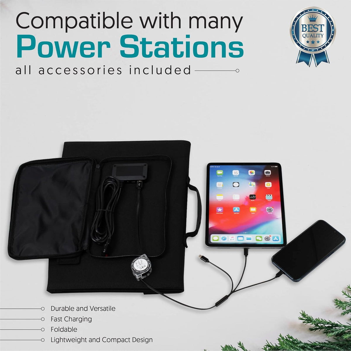 60W Foldable Solar Panel R18241