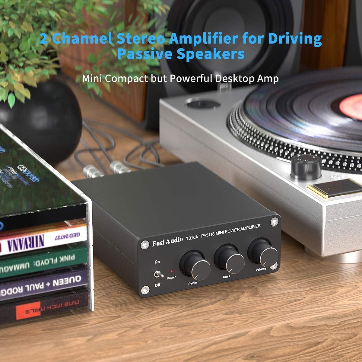 2 Channel Stereo Audio Amplifier 100W x 2 O97893