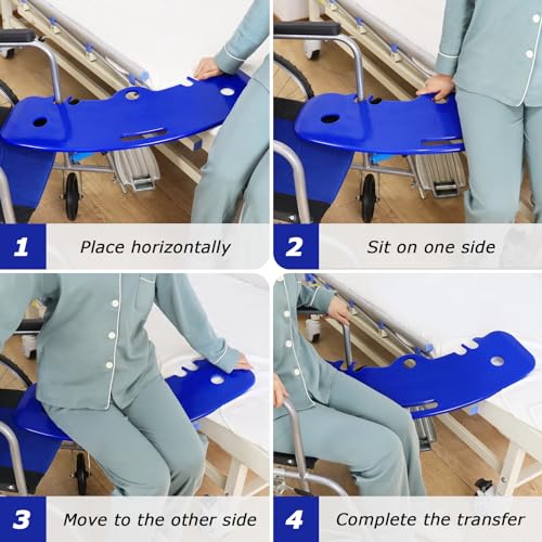 Blue Non-Slip Sliding Transfer Board W682689