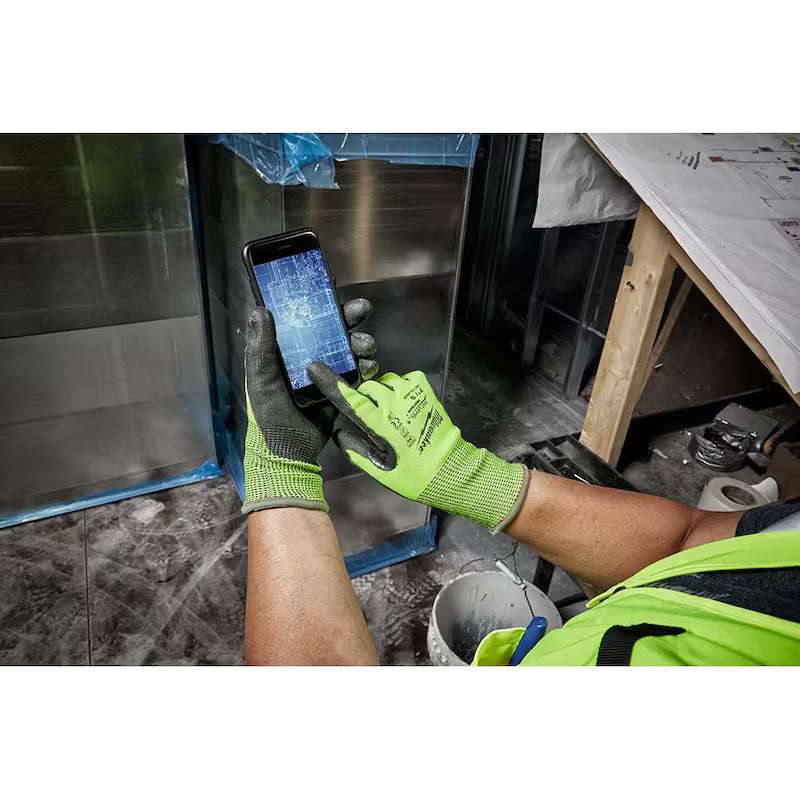 Cut Resistant Polyurethane Dipped Work Gloves J26170
