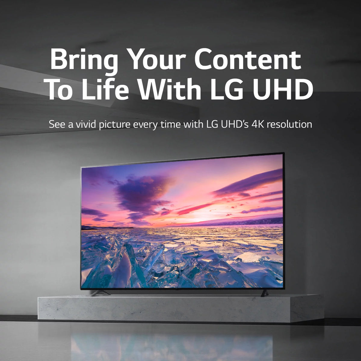 86” 4K UHD Smart TV G587