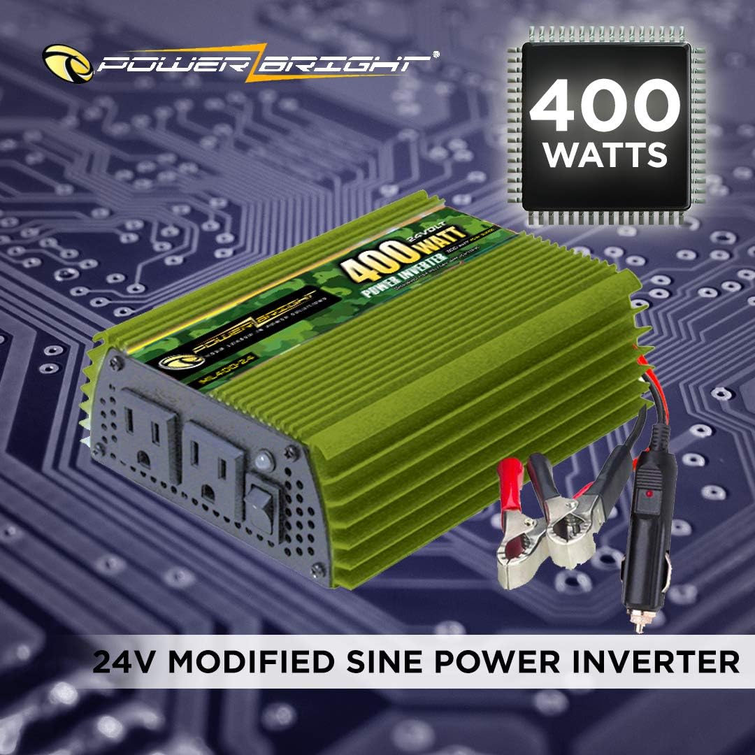 2300 Watt 24V Power Inverter with Dual 110V AC Outlets Z9322