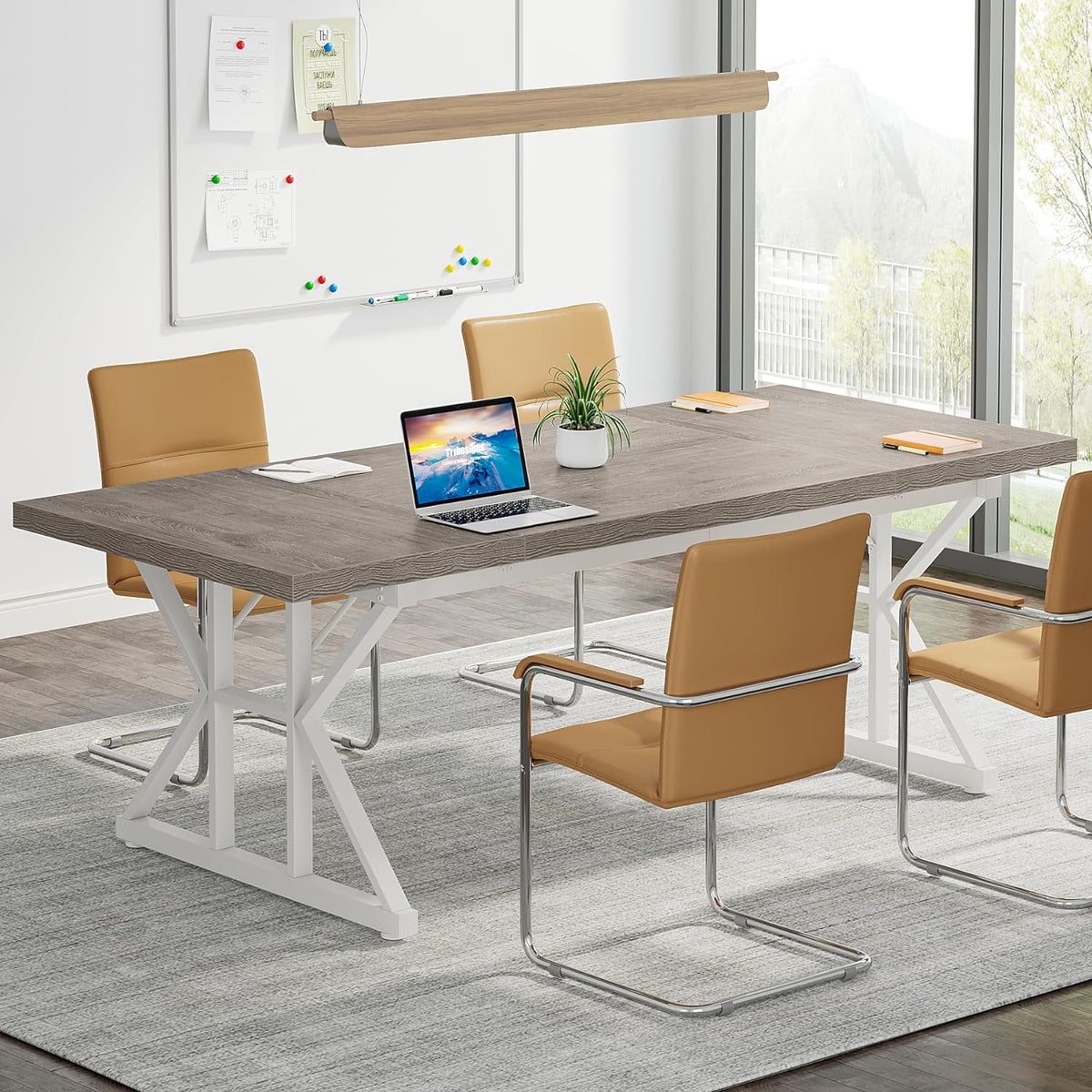 6FT Rectangle Wood Conference Table R823