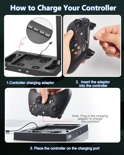 Charging Station with 4 Cooler Fan System for Xbox Series X B11149