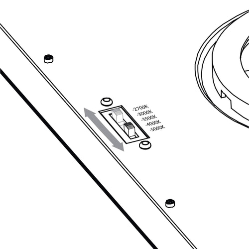 10 inch Satin Nickel LED Flushmount N921366