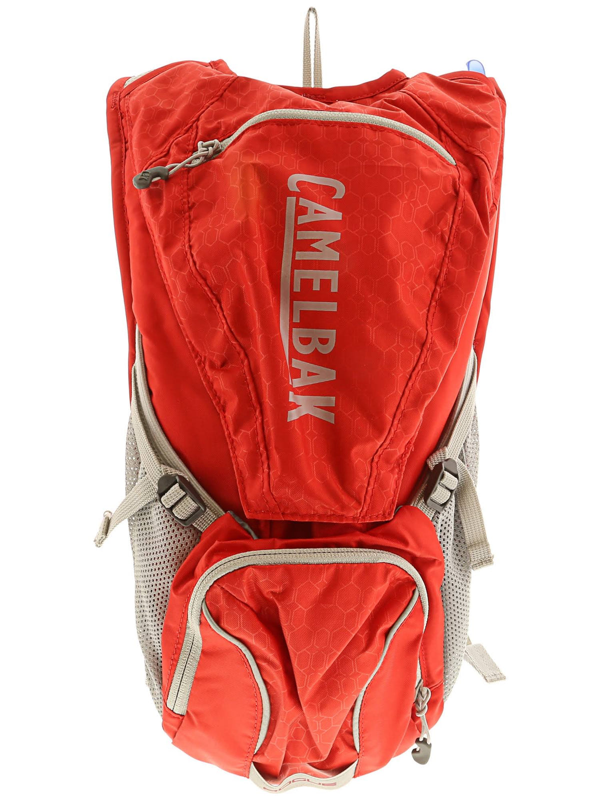 Racing Red Silver 5 Liter Hydration Backpack N4604