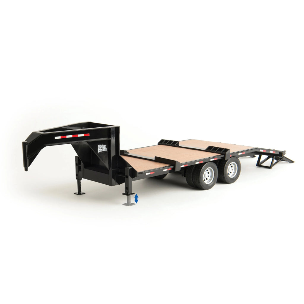 1:16 Scale Ram 3500 with Gooseneck Trailer and Case Construction SV280 Skid Steer P4516