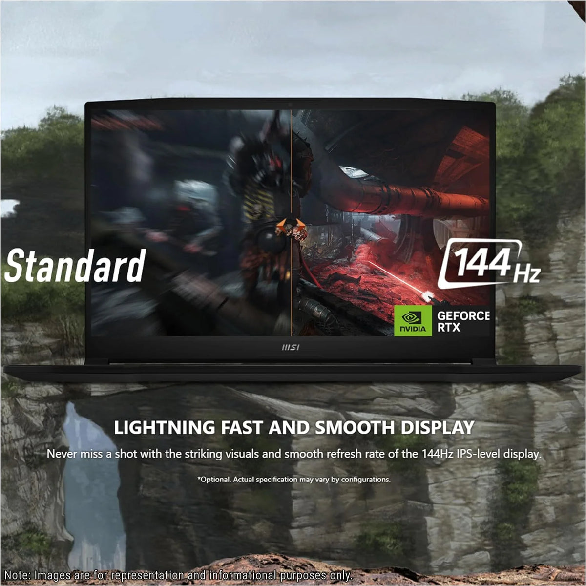 Gaming Laptop, AMD Ryzen 7, 16GB DDR5 Ram, 1 TB SSD, 15.6" FHD, RTX 4070, Windows 11 Home C4475