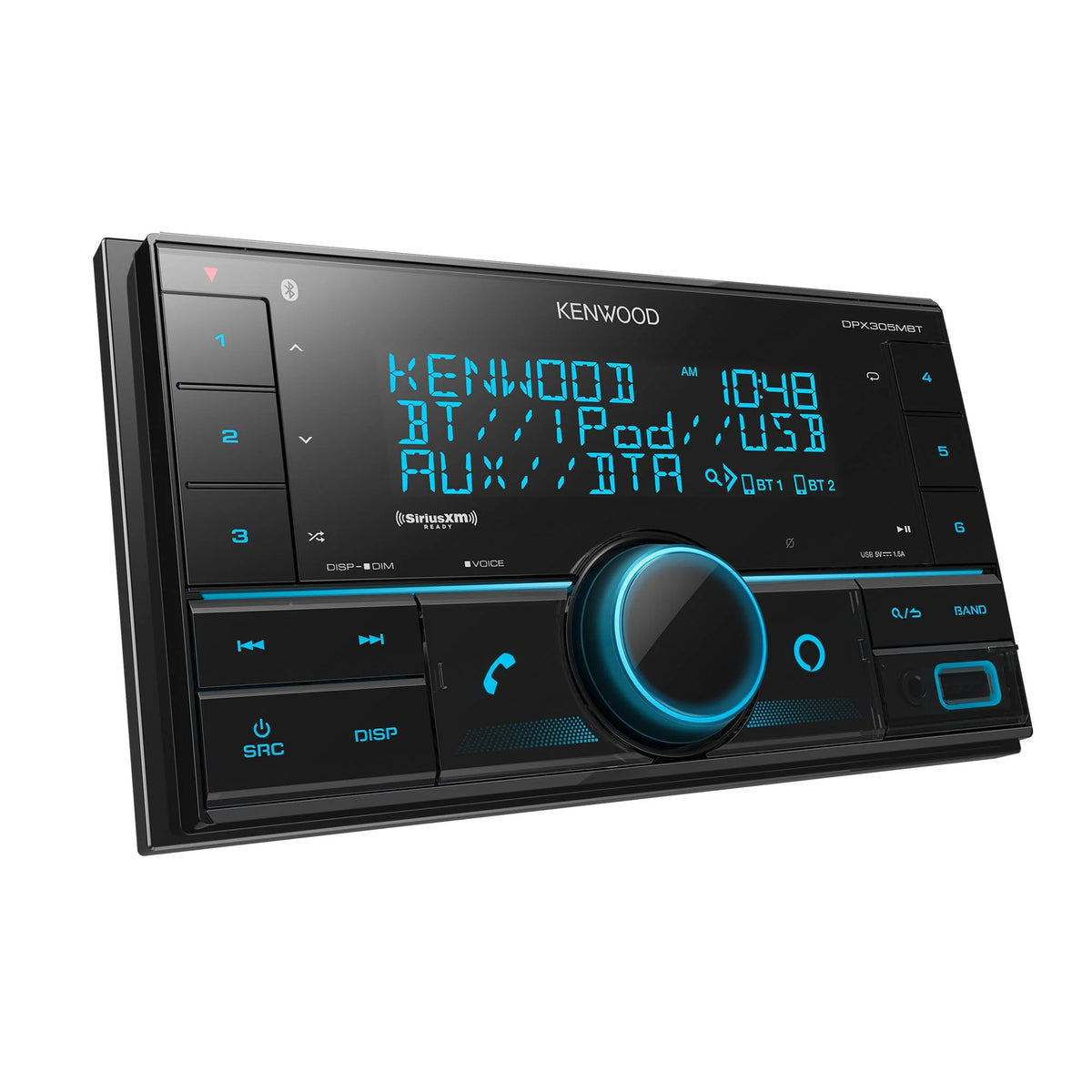 Double DIN Digital Media Receiver with Bluetooth USB V96982