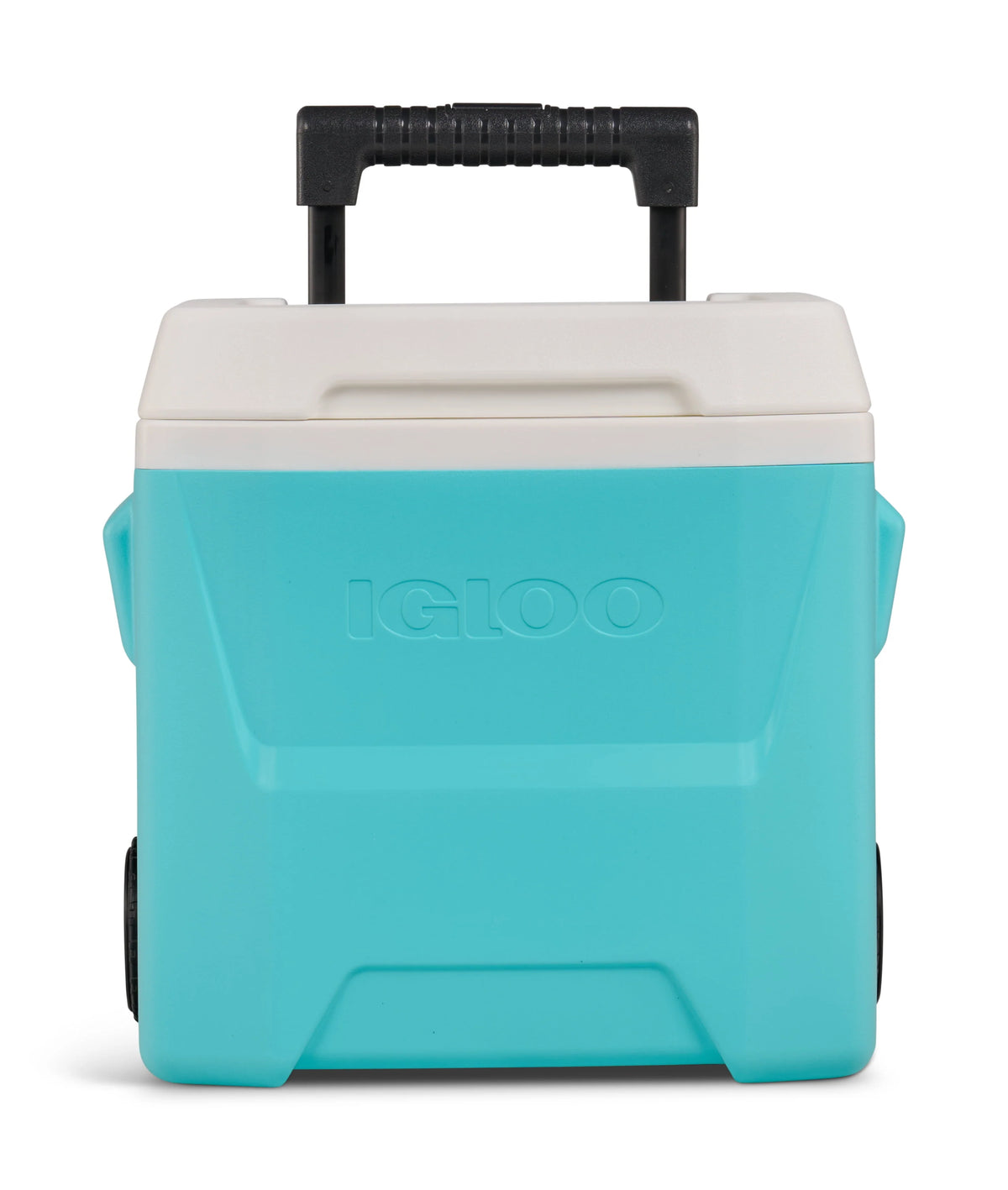 16 QT. Aquamarine Hard Sided Roller Cooler X657475