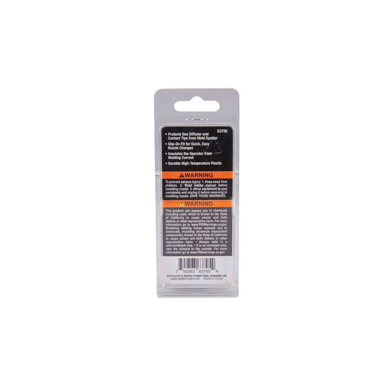 Gasless Flux Core Nozzle Set, 2-Piece H33701