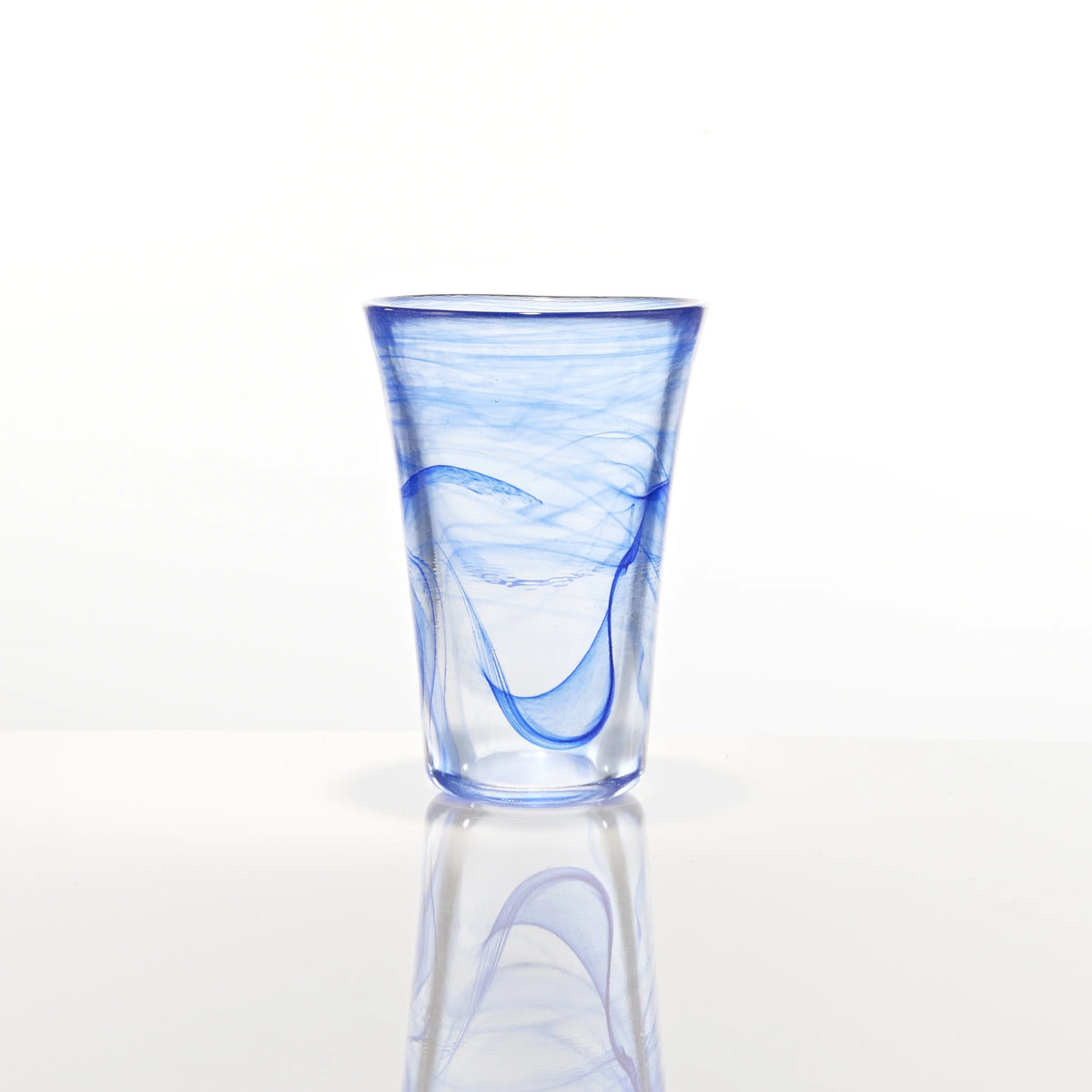 Cloudy Blue Hi Ball Beverage 12.5 oz Set of 2 G6873