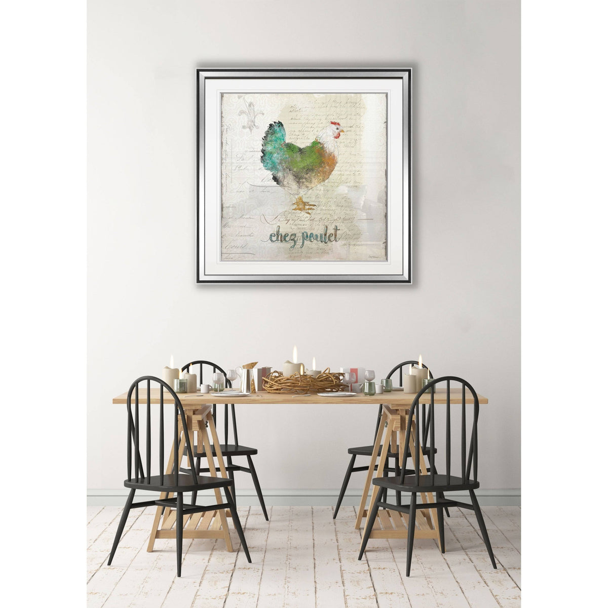 Framed Giclee Print 32 x 32 A69081