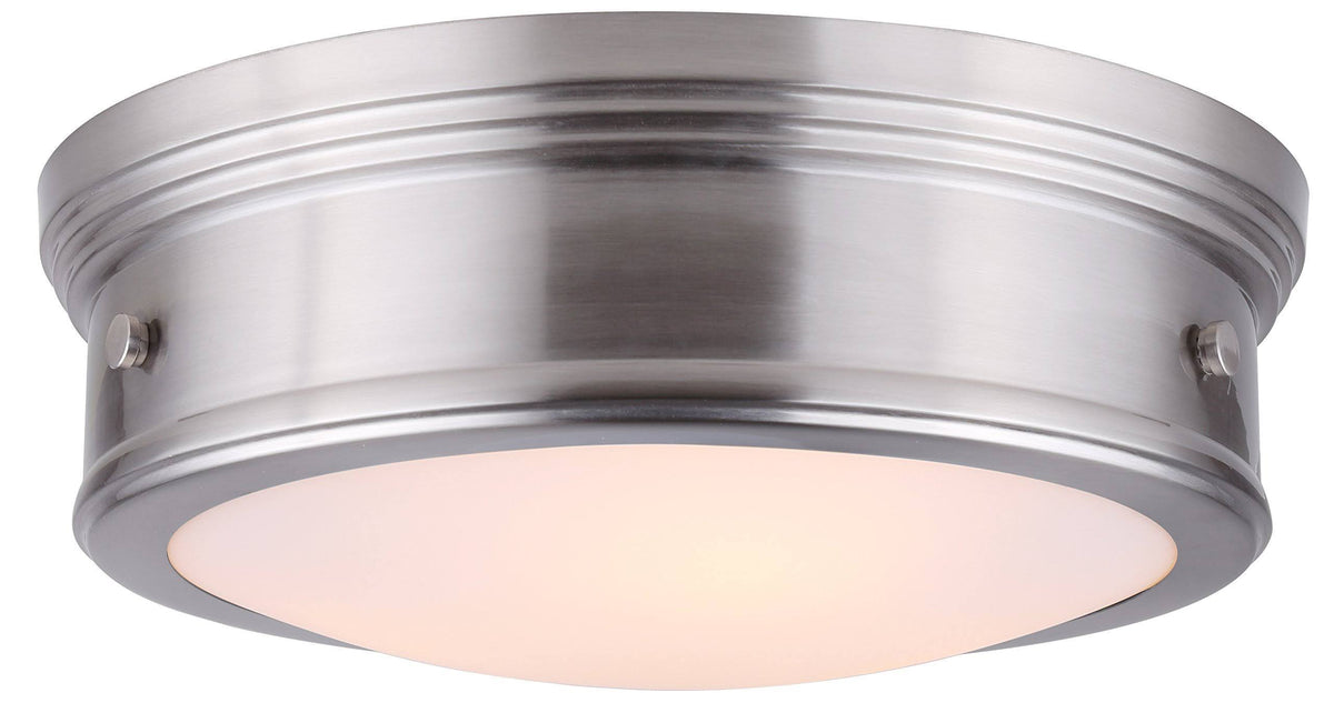 Brushed Nickel Flush Mount F446716