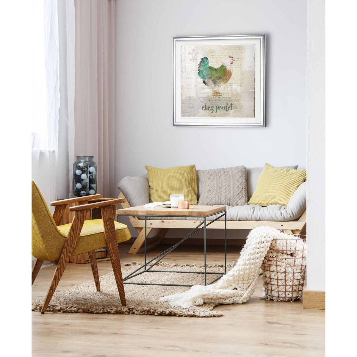 Framed Giclee Print 32 x 32 A69081