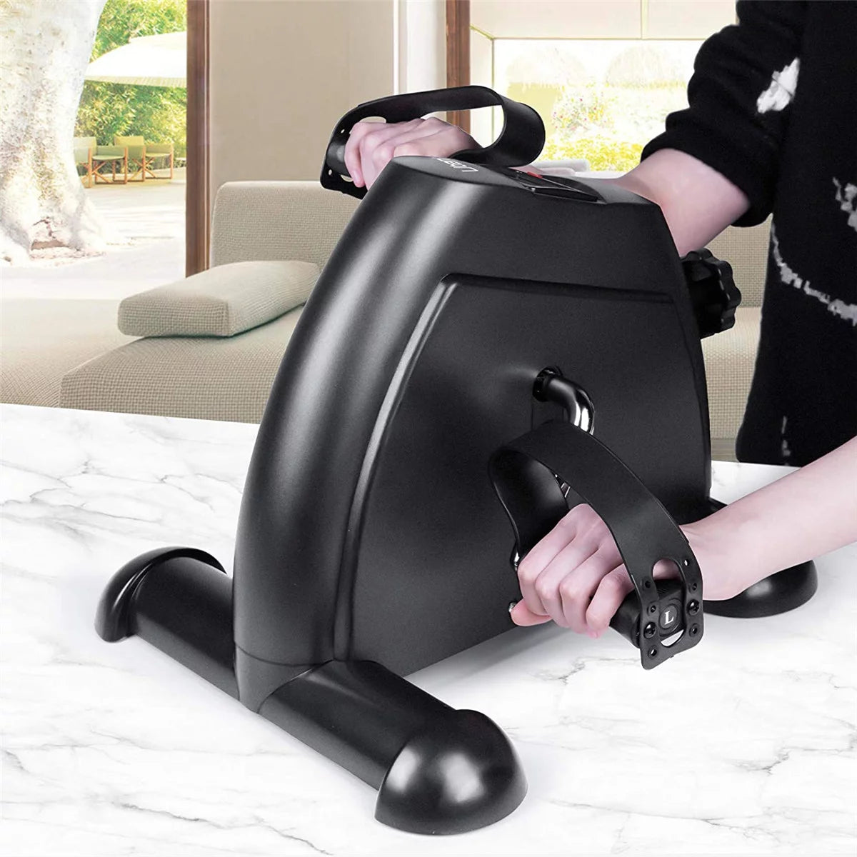 Mini Multi-Function Stepper Exercise Bike with LCD Screen C7119